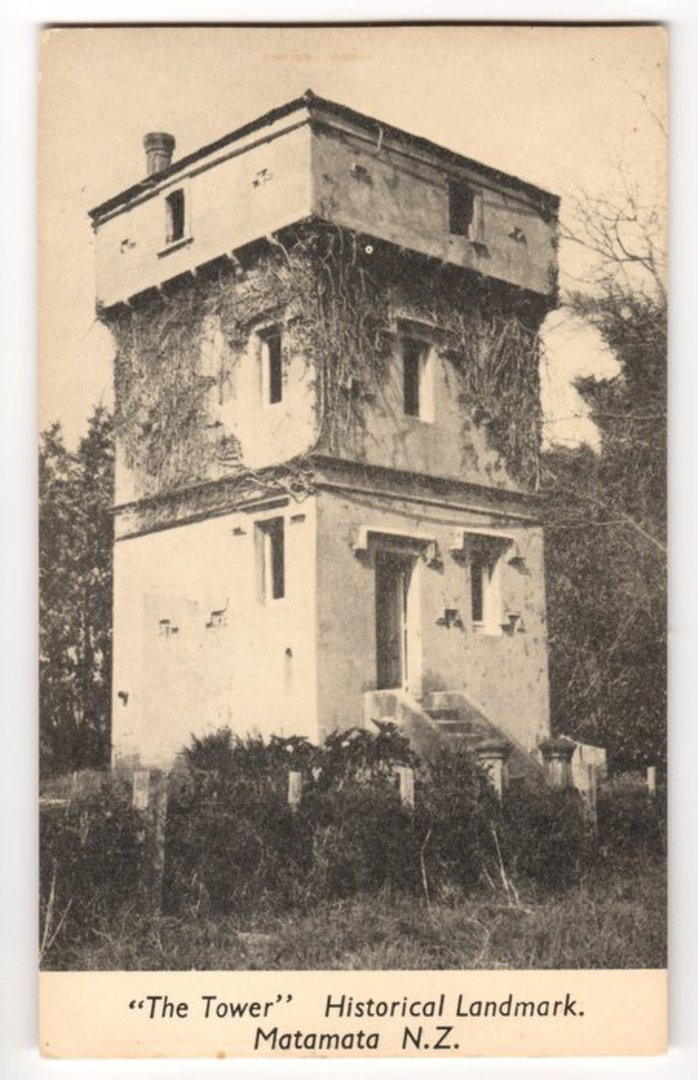 Postcard of "The Tower" Historical Landmark Matamata. - 45820 - Postcard image 0