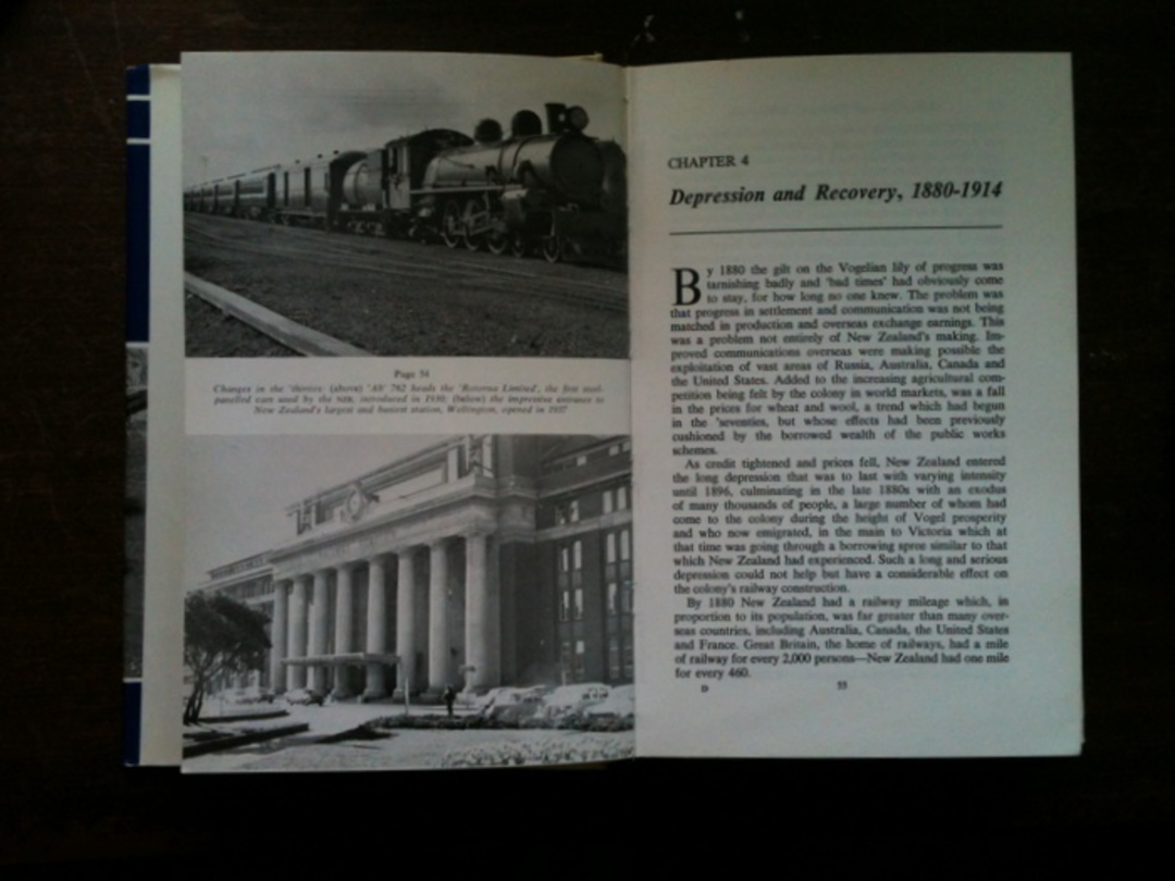 RAILWAYS OF NEW ZEALAND By David B Leitch.  This book traces the history of the development of railways in New Zealand, from the image 2