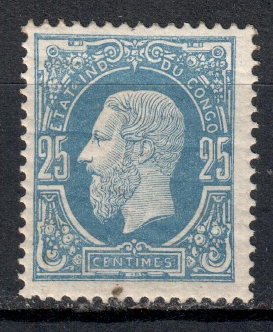 BELGIAN CONGO 1886 Definitive 25c Blue. - 72584 - Mint image 0
