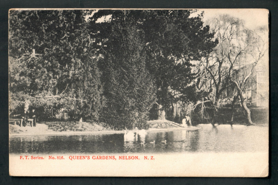 Postcard of Queens Gardens Nelson. - 48649 - Postcard image 0