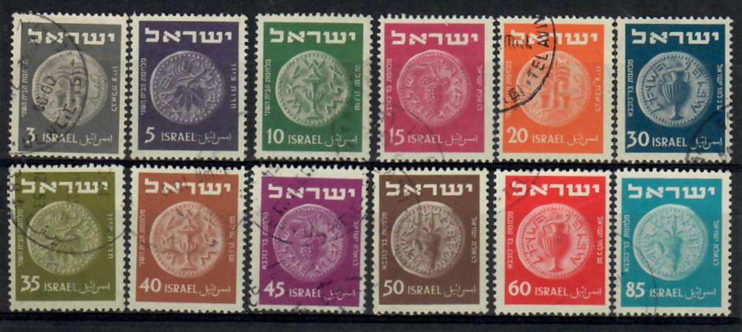 ISRAEL 1950 Jewish Coins. Third series. Set of 12. - 23496 - VFU image 0