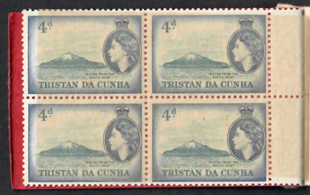 TRISTAN DA CUNHA 1958 Booklet. Black on Red Cover. Fine condition. Scarce. - 22823 - Booklet image 1