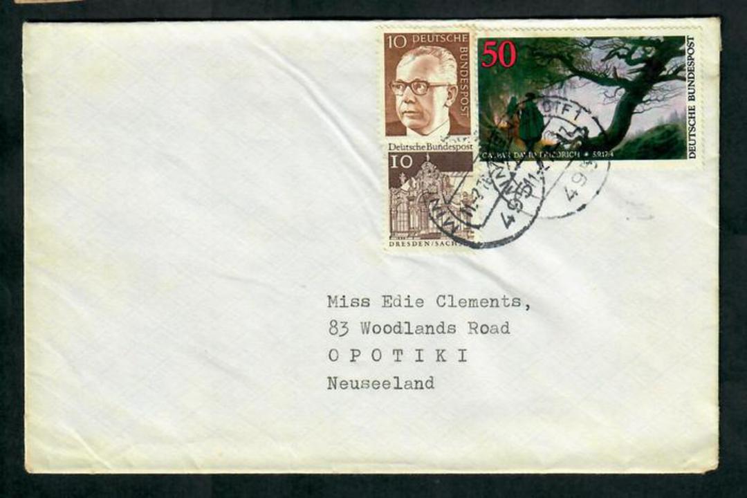 WEST GERMANY 1976 Letter to New Zealand. - 31348 - PostalHist image 0