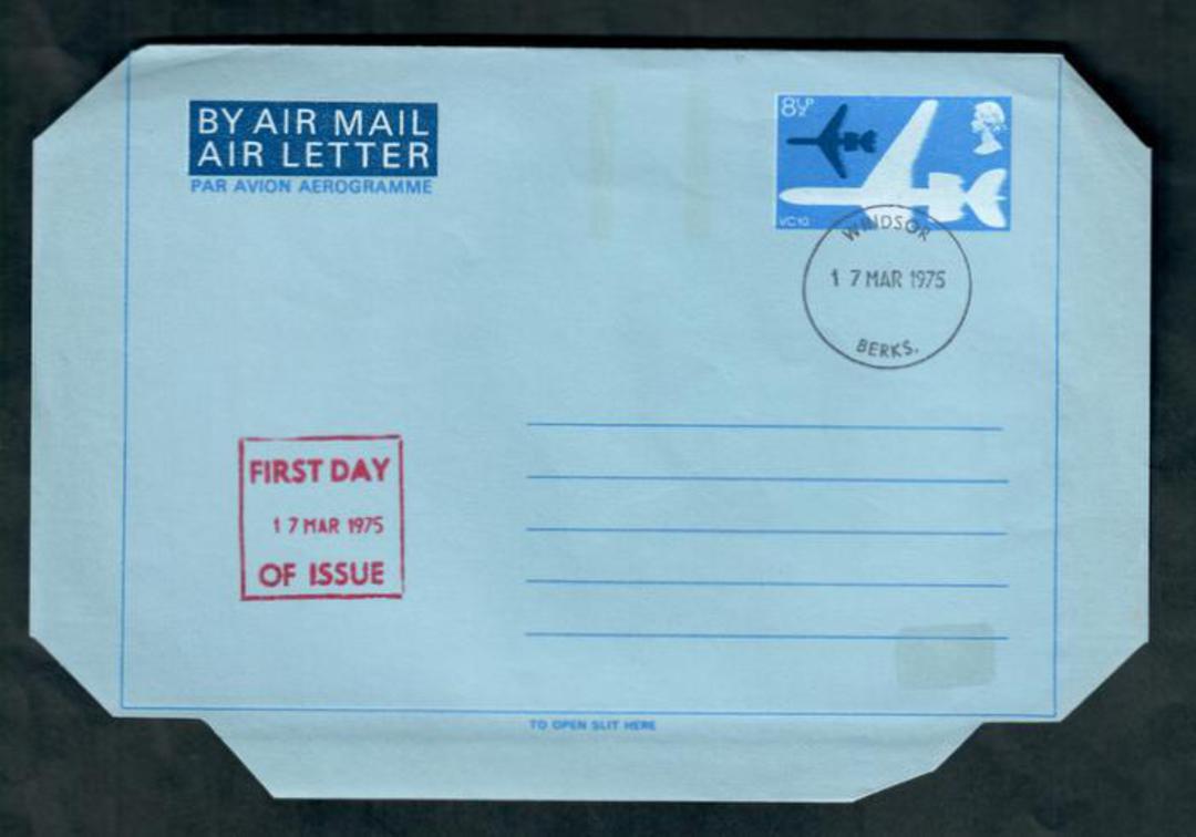 GREAT BRITAIN 1975 Aerogramme postmarked first day of issue 17/3/1975. - 56330 - PostalHist image 0