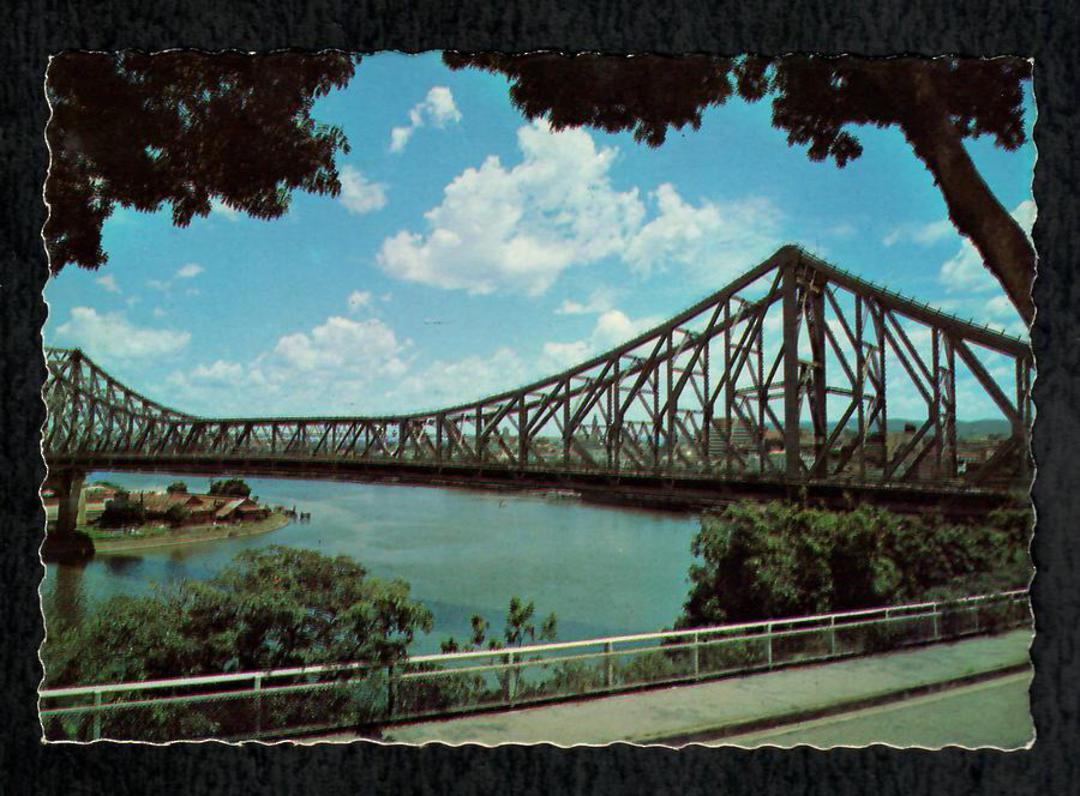 Modern Coloured Postcard of the Storey Bridge Brisbane. - 444957 - Postcard image 0