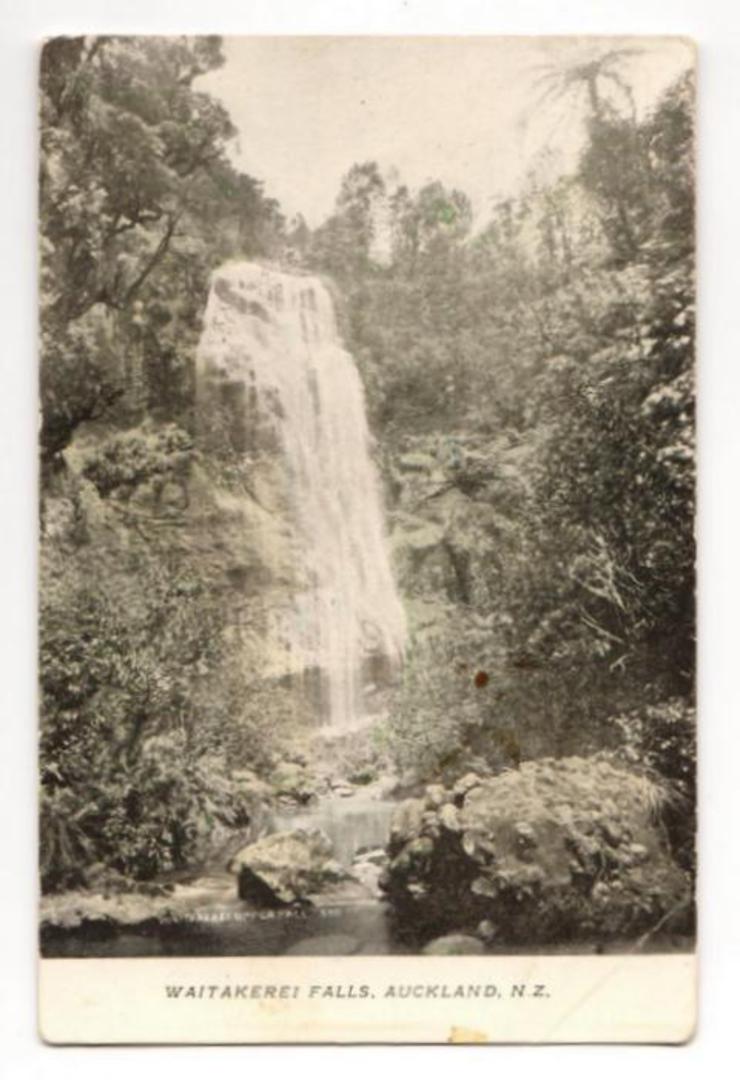 Postcard of Waitakeri Falls Auckland. - 45564 - Postcard image 0
