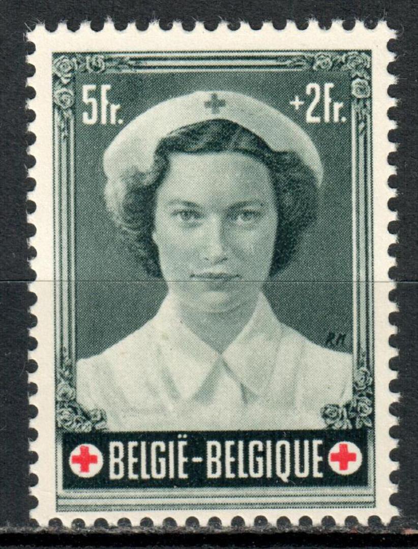 BELGIUM 1953 Red Cross 5fr+2fr Black. - 90964 - UHM image 0