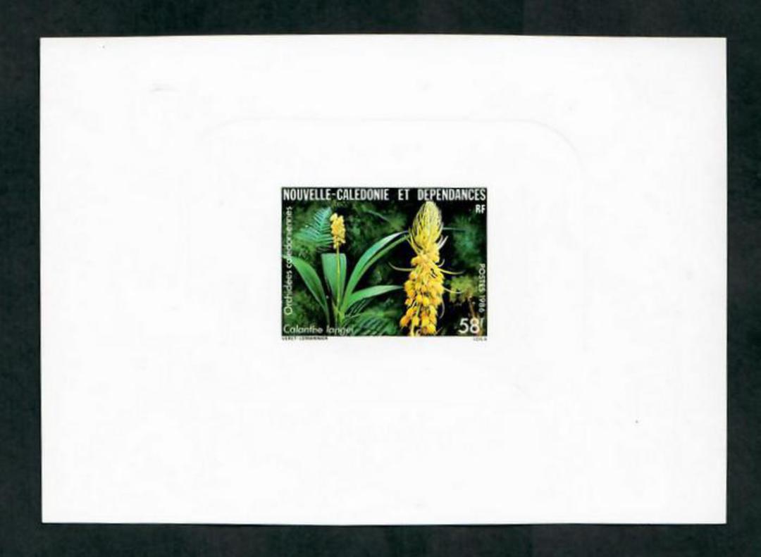 NEW CALEDONIA 1986 Orchid 58c Multicoloured. Plate Proof. - 31263 - image 0