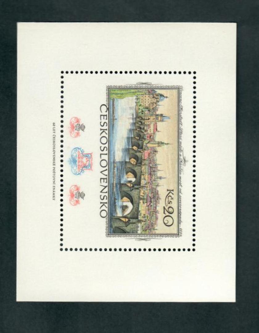 CZECHOSLOVAKIA 1978 Praga '78 International Stamp Exhibition. Eleventh series. Miniature sheet. - 52514 - UHM image 0