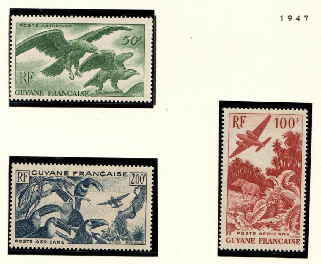 FRENCH GUIANA 1947 Definitives. Set of 20. - 100913 - Mint image 2