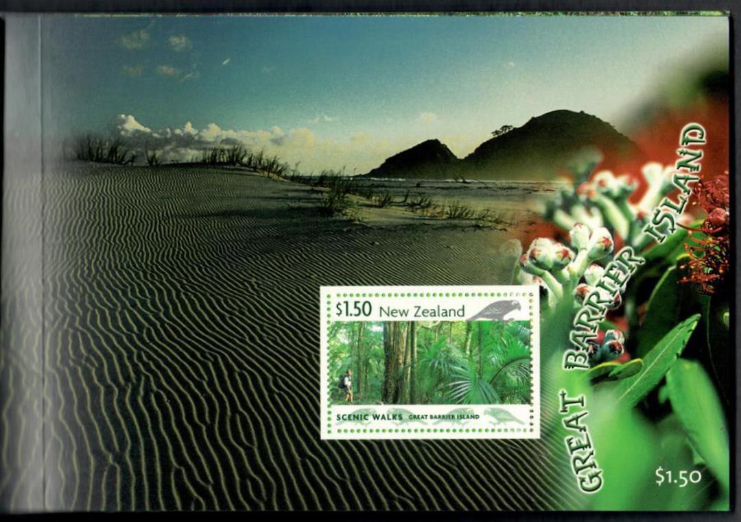 NEW ZEALAND 1999 Scenic Walks. Souvenir Miniature Sheet Booklet. - 135004 - Booklet image 5