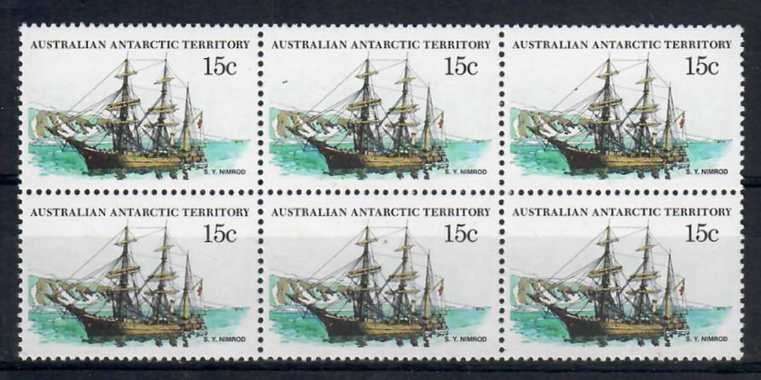 AUSTRALIAN ANTARCTIC TERRITORY 1979 Definitive 15c Morning (wrongly described as Nimrod) (the bow view). Usually missing from th image 0
