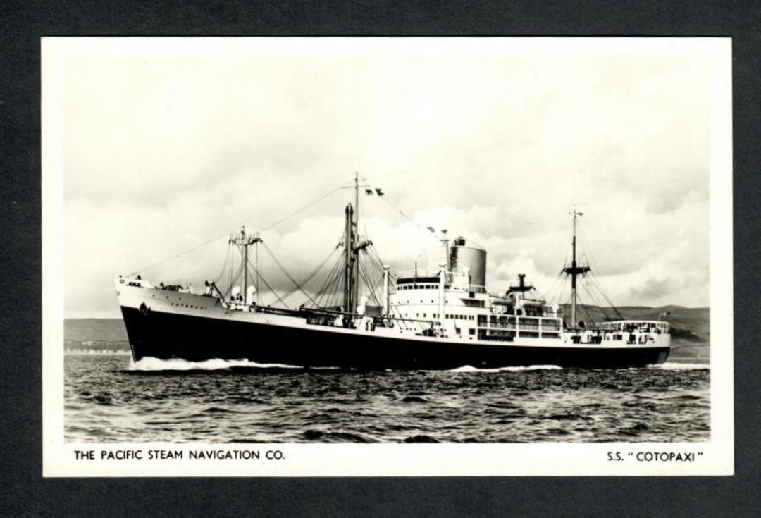 Real Photograph of Pacific Steam Navigation Co S S Cotopaxi. - 40210 - Postcard image 0
