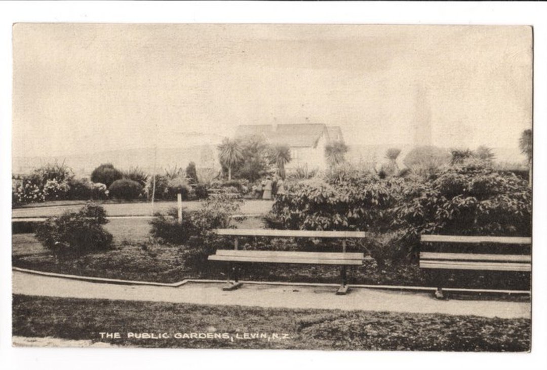 Postcard of the Public Gardens Levin. - 69548 - Postcard image 0