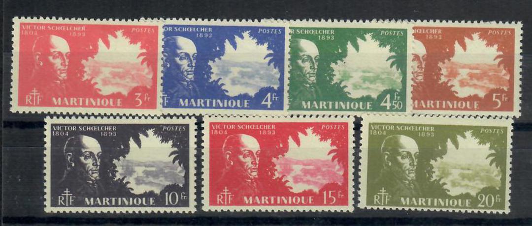 MARTINIQUE 1945 Definitives. Set of 19. - 24504 - Mint image 1