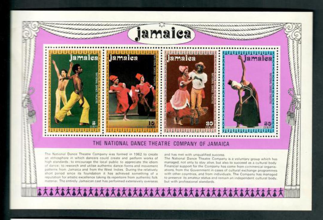 JAMAICA 1974 National Dance Theatre. Set of 4. - 52444 - UHM image 0