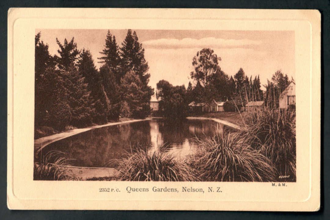 Postcard of Queens Gardens Nelson. - 48620 - Postcard image 0