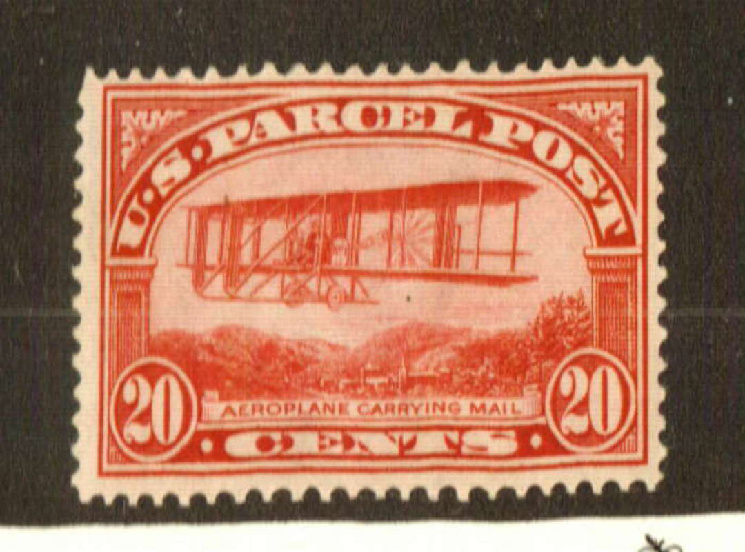 USA 1913 Parcel Post 20 cents Carmine-Rose. - 73605 - LHM image 0