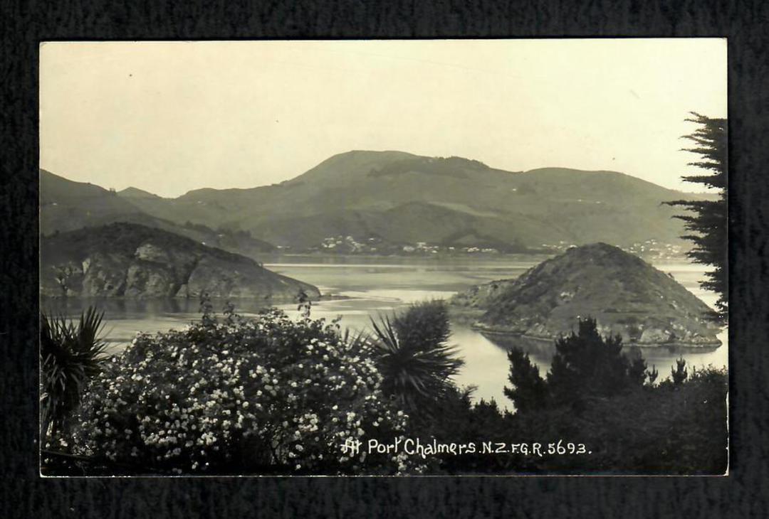 Real Photograph by Radcliffe of Port Chalmers. - 49112 - Postcard image 0
