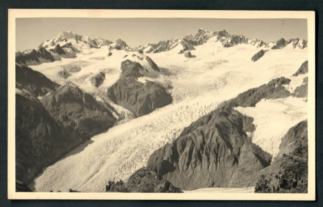 Real Photograph of Franz Josef Glacier. - 48796 - Postcard image 0