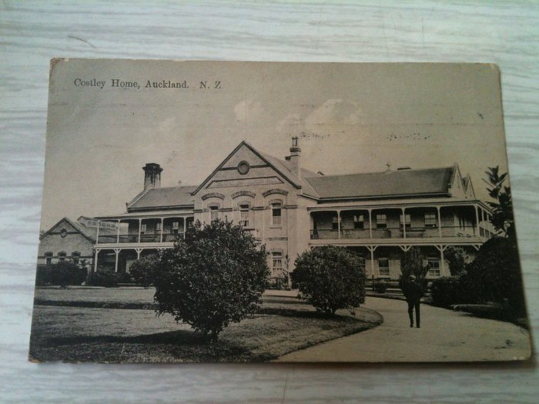 Postcard of Costley Home Auckland. - 45177 - Postcard image 0