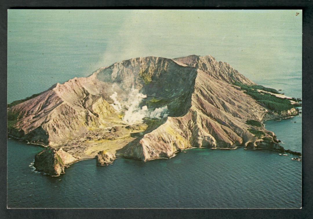 Modern Coloured Postcard of White Island. - 446326 - Postcard image 0