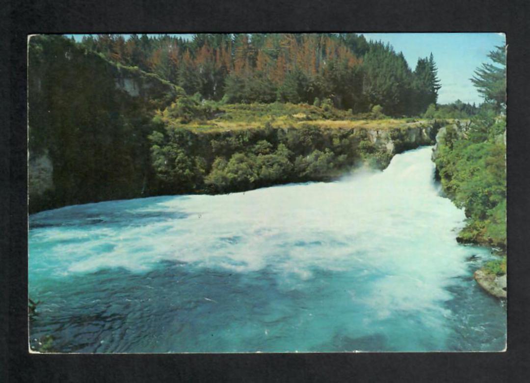 Modern Coloured Postcard by Gladys Goodall of Huka falls. - 444200 - Postcard image 0