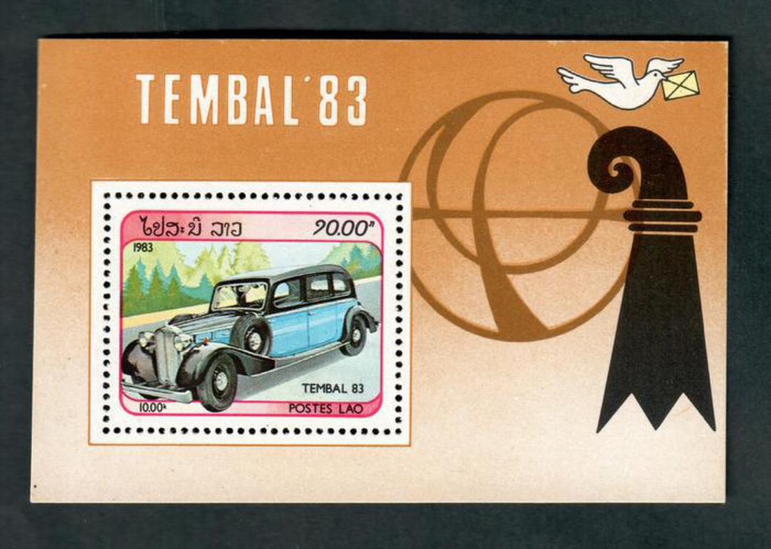 LAOS 1983 Tembal '83. Miniature sheet. - 52314 - UHM image 0