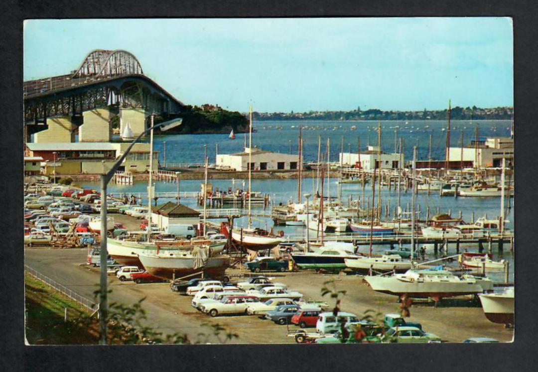 Modern Coloured Postcard by Gladys Goodall of Westhaven Boat Harbour. - 444171 - Postcard image 0