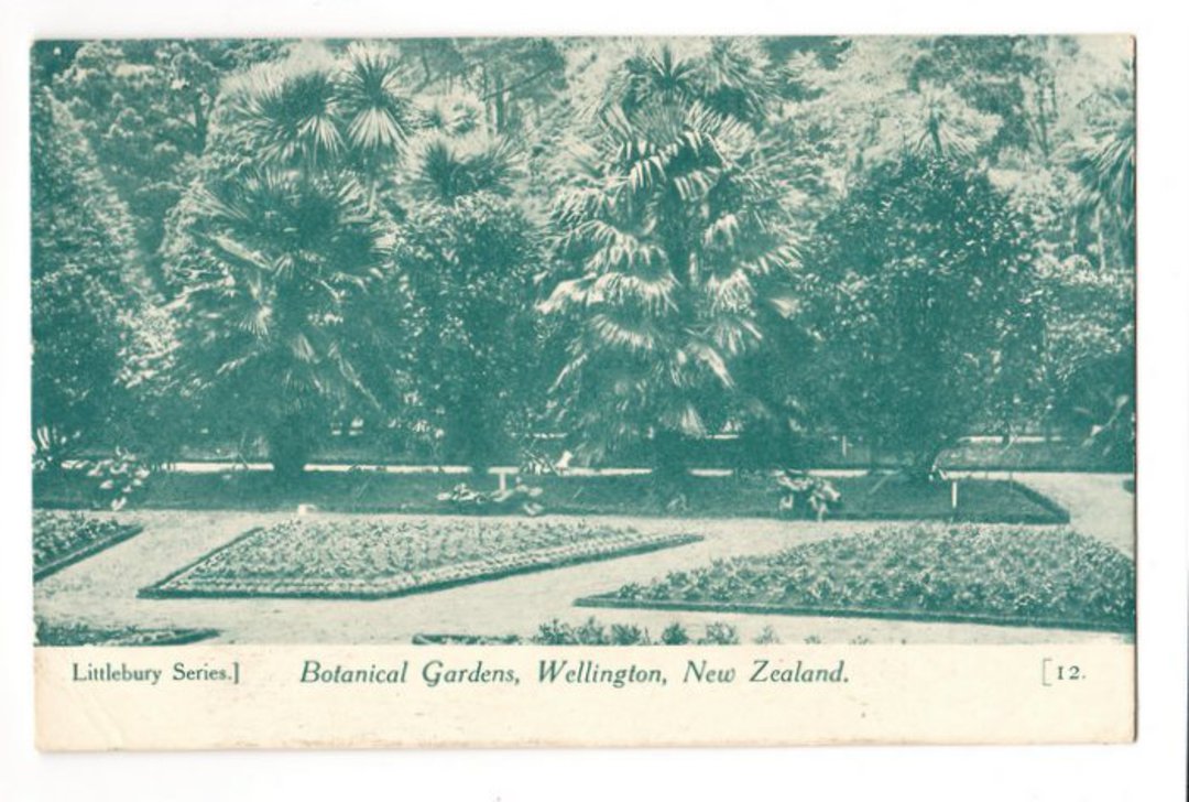 Postcard of Botannical Gardens Wellington. - 47801 - Postcard image 0