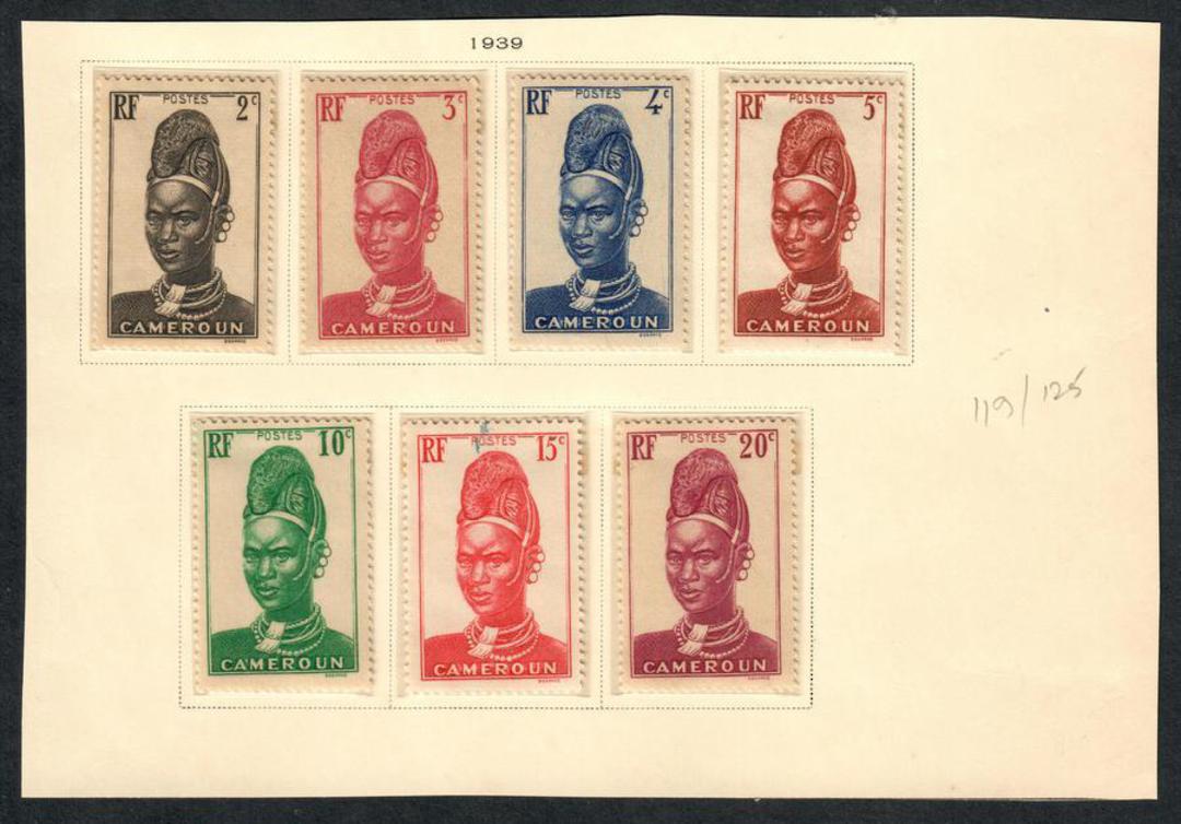 CAMEROUN 1939 Definitives. Set of 30. - 55151 - Mint image 1