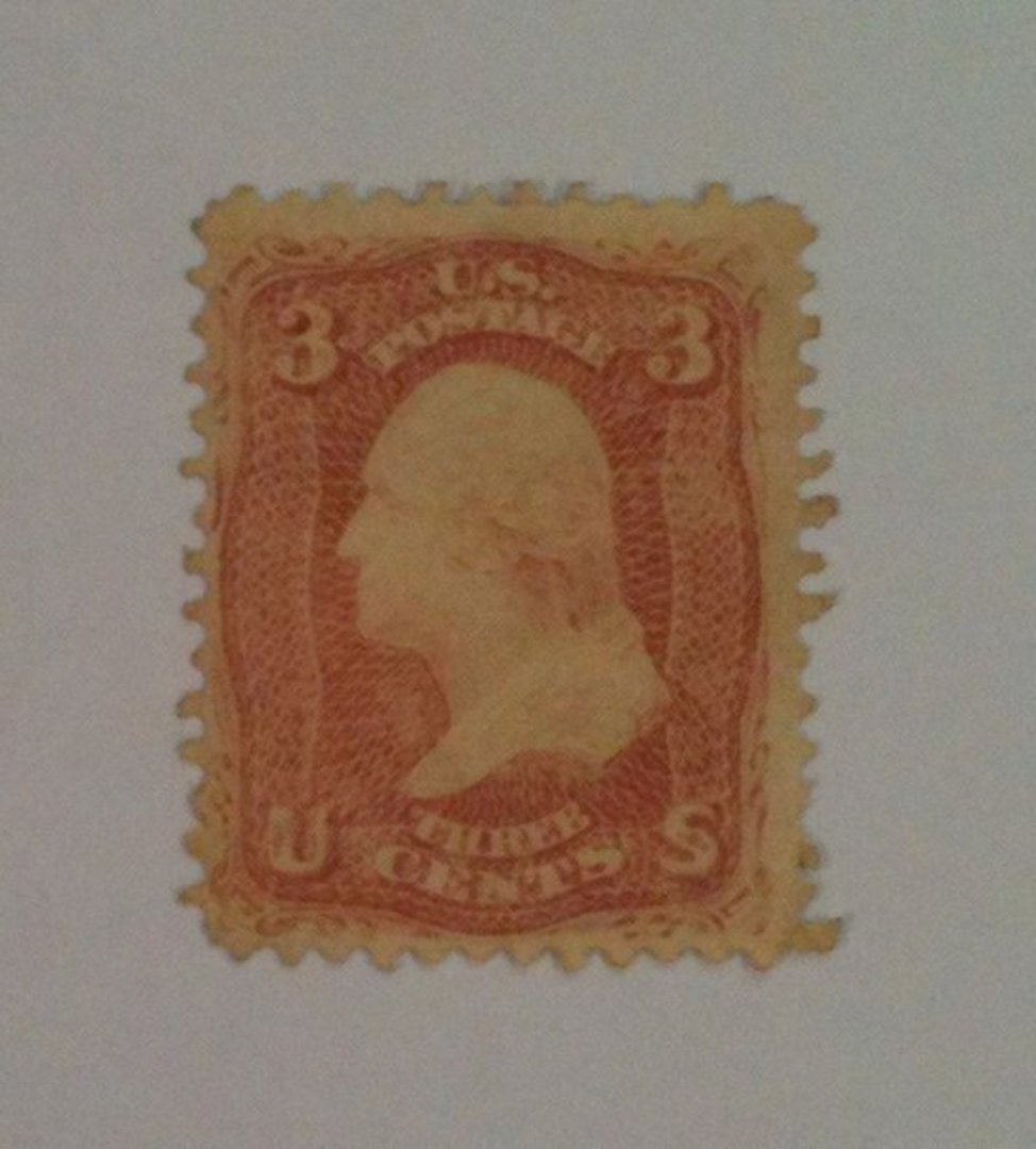 USA 1861 Definitive 3c Pink. - 76807 - MNG image 0