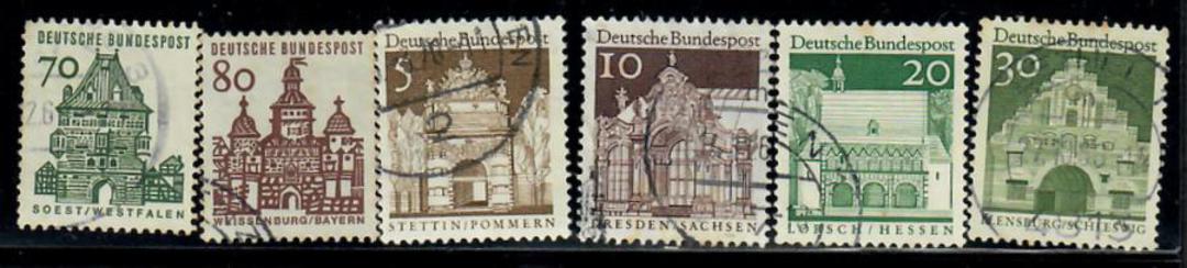 GERMANY 1964 Definitives. Set of 23. - 23573 - Used image 2