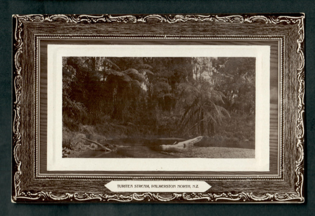 Real Photograph of Turitae Stream Palmerston North. - 47225 - Postcard image 0