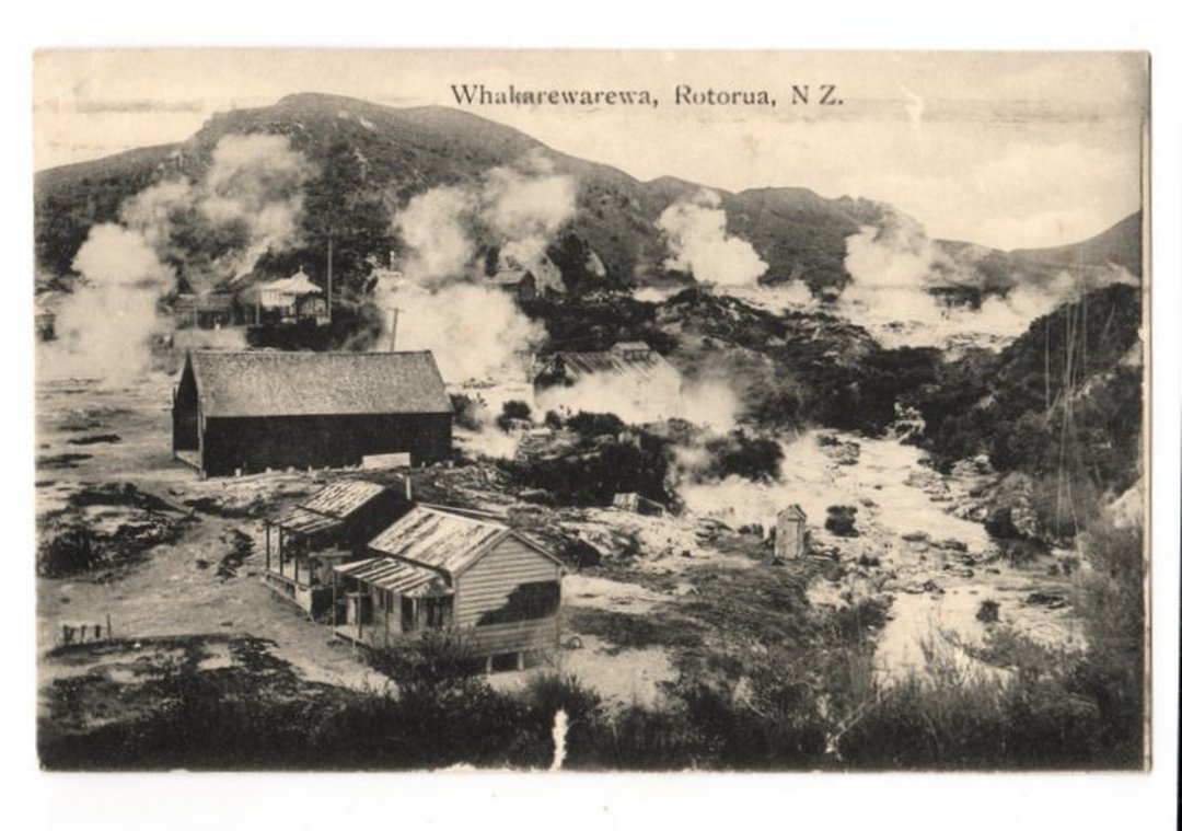 Postcard of Whakarewarewa. Rotorua. - 46266 - Postcard image 0