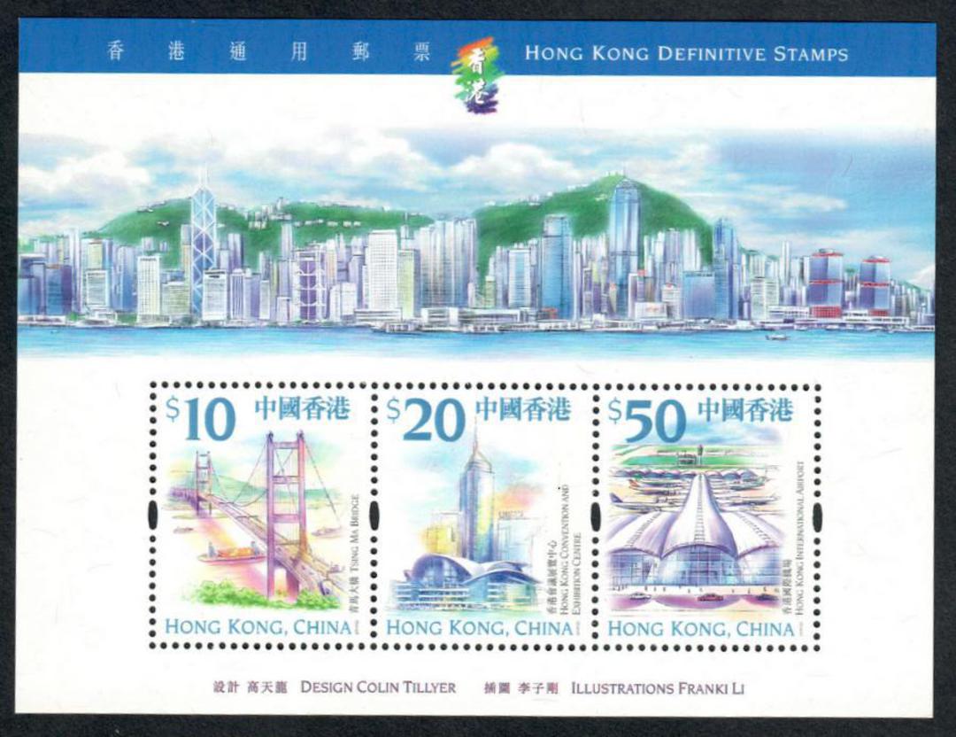 HONG KONG CHINA 1999 Definitives. Set of 13 and sheetlet and miniature sheet. Face value $HK204.00 - 50782 - UHM image 0