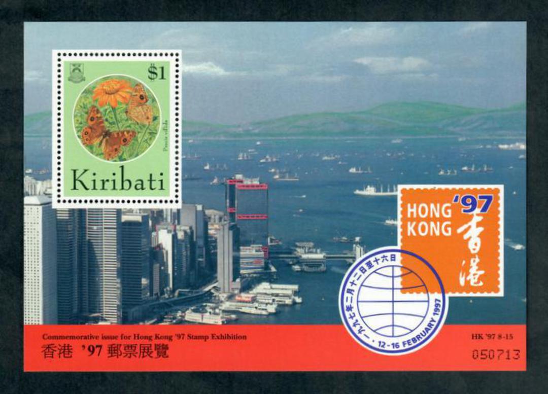KIRIBATI 1997 Hong Kong  '97 International Stamp Exhibition. Miniature sheet. - 50615 - UHM image 0