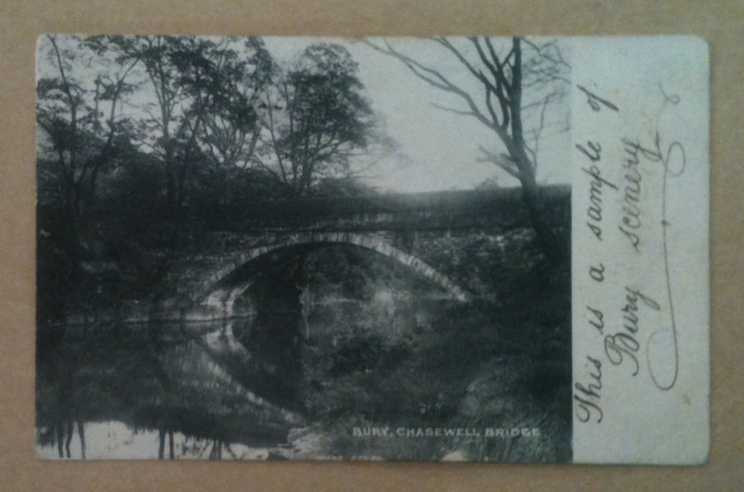 Postcard 1905 of Chasewell Bridge Bury. - 242555 - Postcard image 0