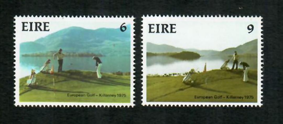 IRELAND 1975 European Amateur Golf Championships. Set of 2. - 91680 - UHM image 0