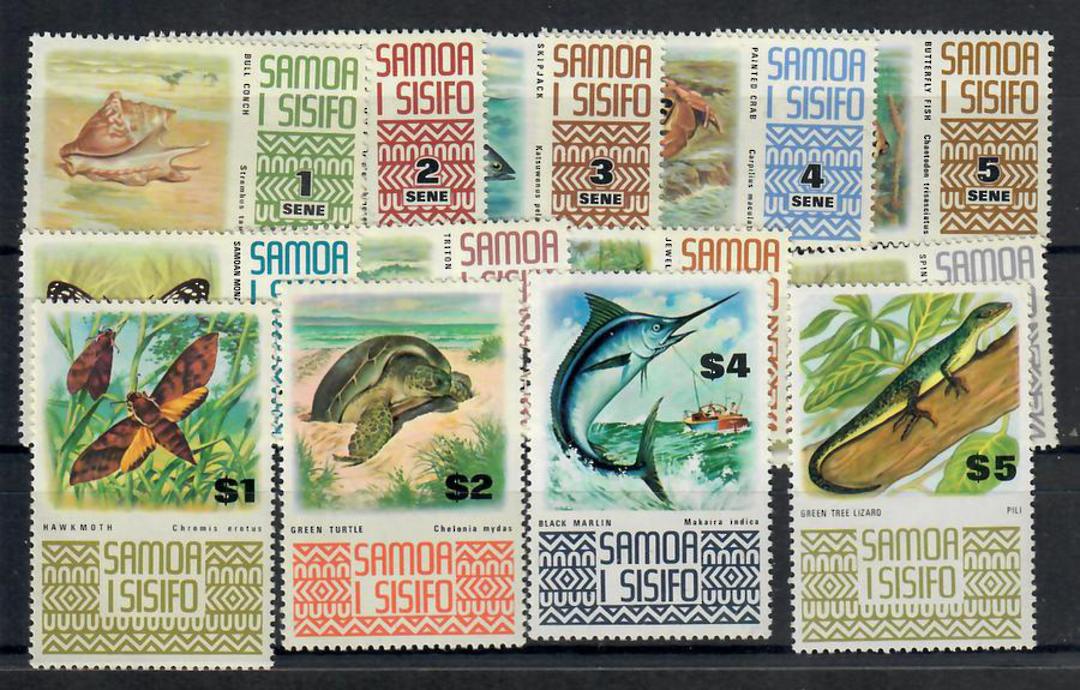 SAMOA 1972 Definitives. Set of 13. - 22019 - UHM image 0