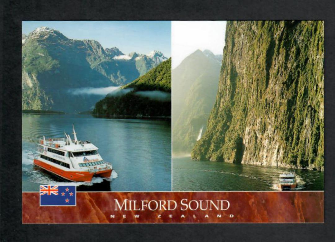 Modern Coloured Postcard by Colourview of Milford Sound. - 440113 - Postcard image 0