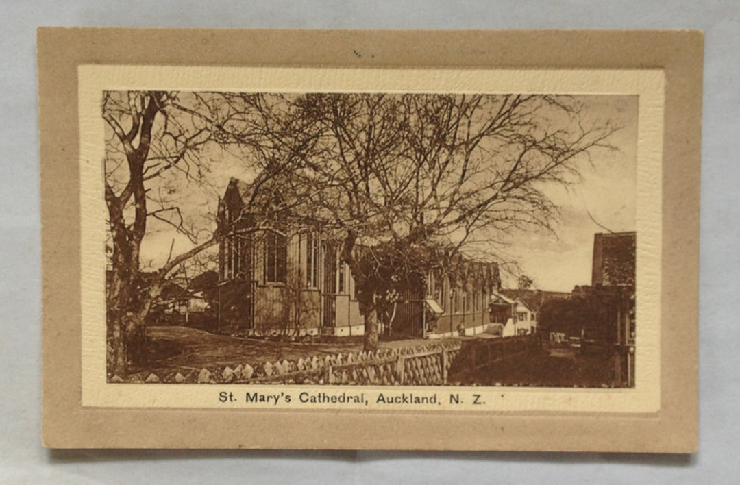 Postcard of St Mary's Cathedral Auckland. - 45229 - Postcard image 0