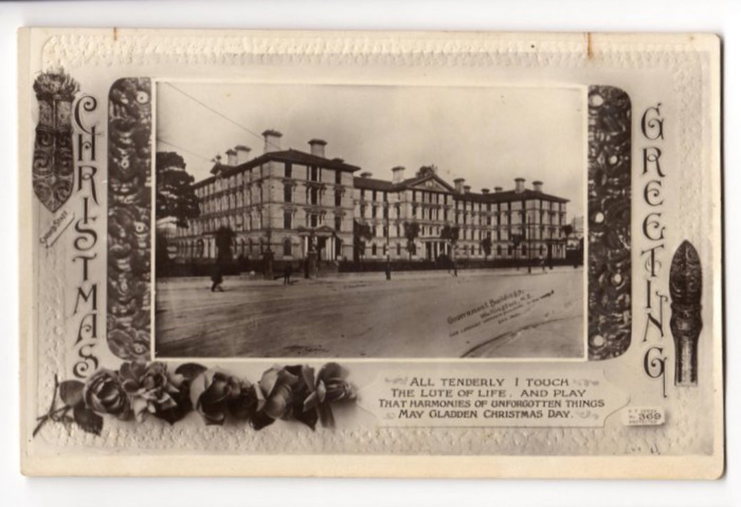 Real Photograph of Government Buildings. Greetings Card. - 47745 - Postcard image 0