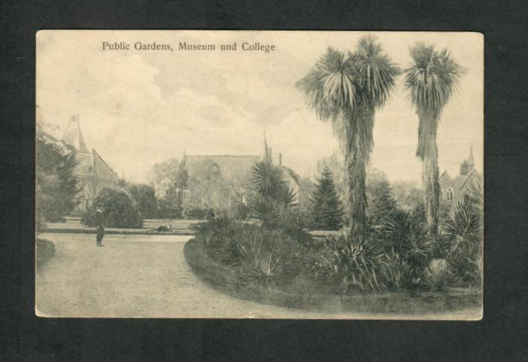 Postcard of Public Gardens Museum and College. - 49228 - Postcard image 0