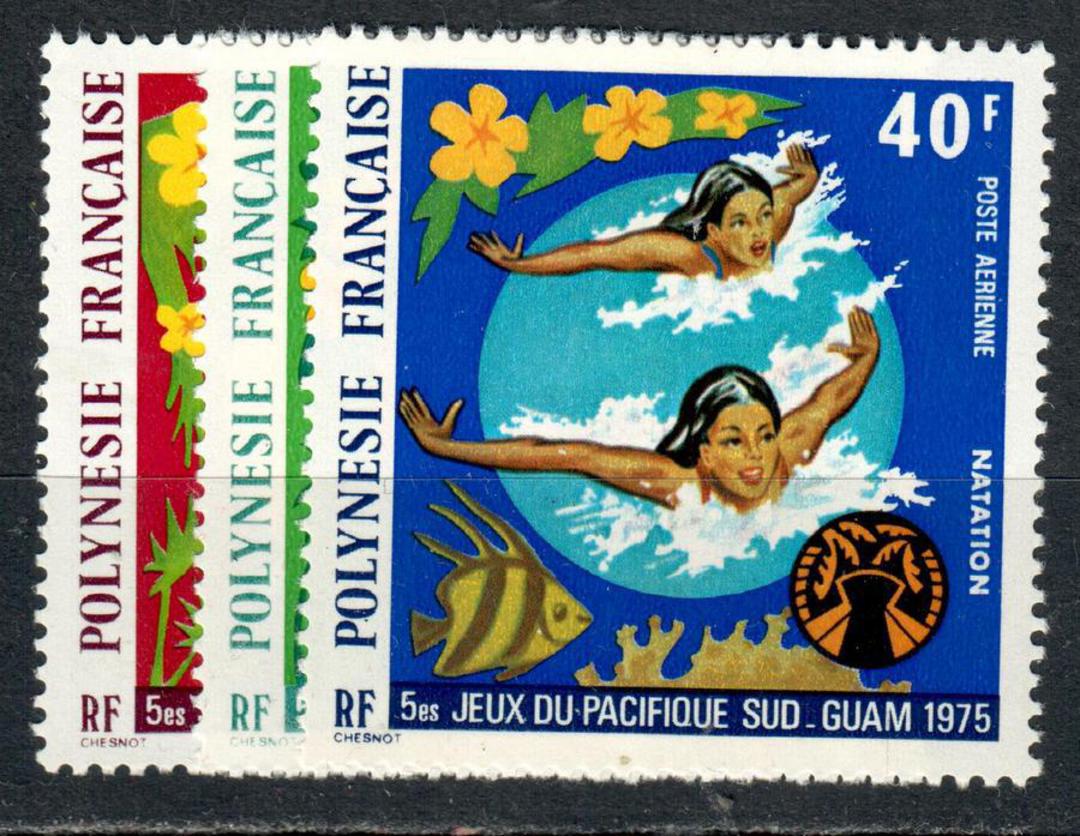FRENCH POLYNESIA 1975 5th South Pacific Games. Set of 2. - 82312 - UHM image 0