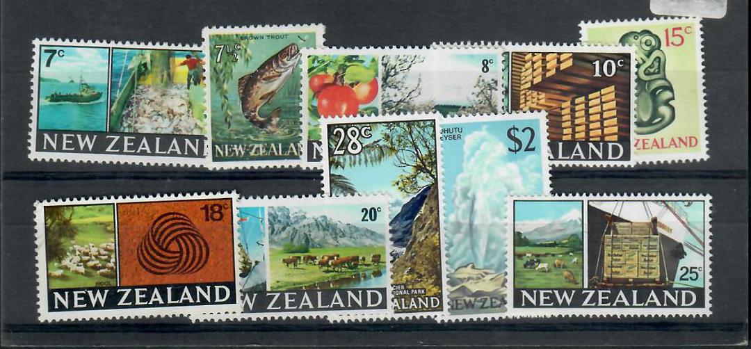 NEW ZEALAND 1967 Later Definitives. Set of 10. - 20602 - UHM image 0