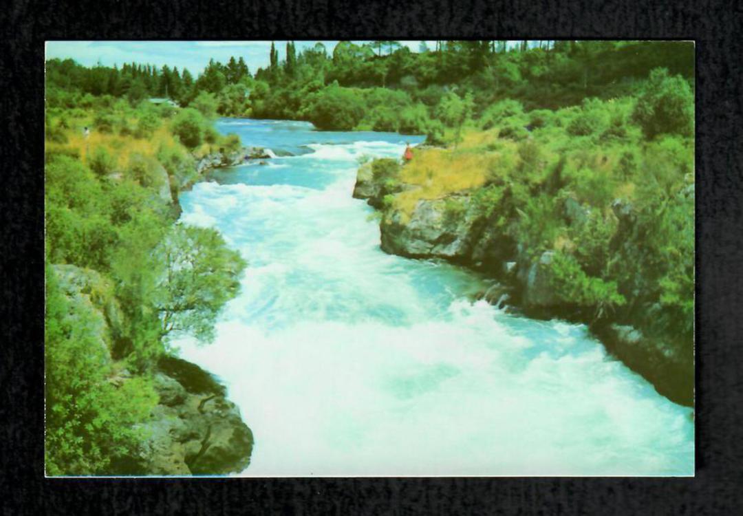 Modern Coloured Postcard of Huka Gorge Taupo. - 446709 - Postcard image 0