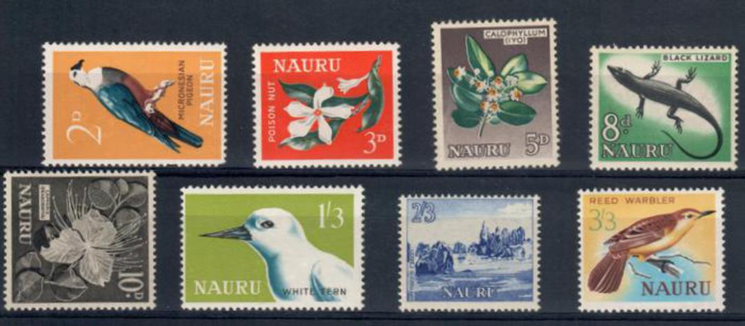 NAURU 1963 Definitives. Set of 8. - 20345 - Mint image 0
