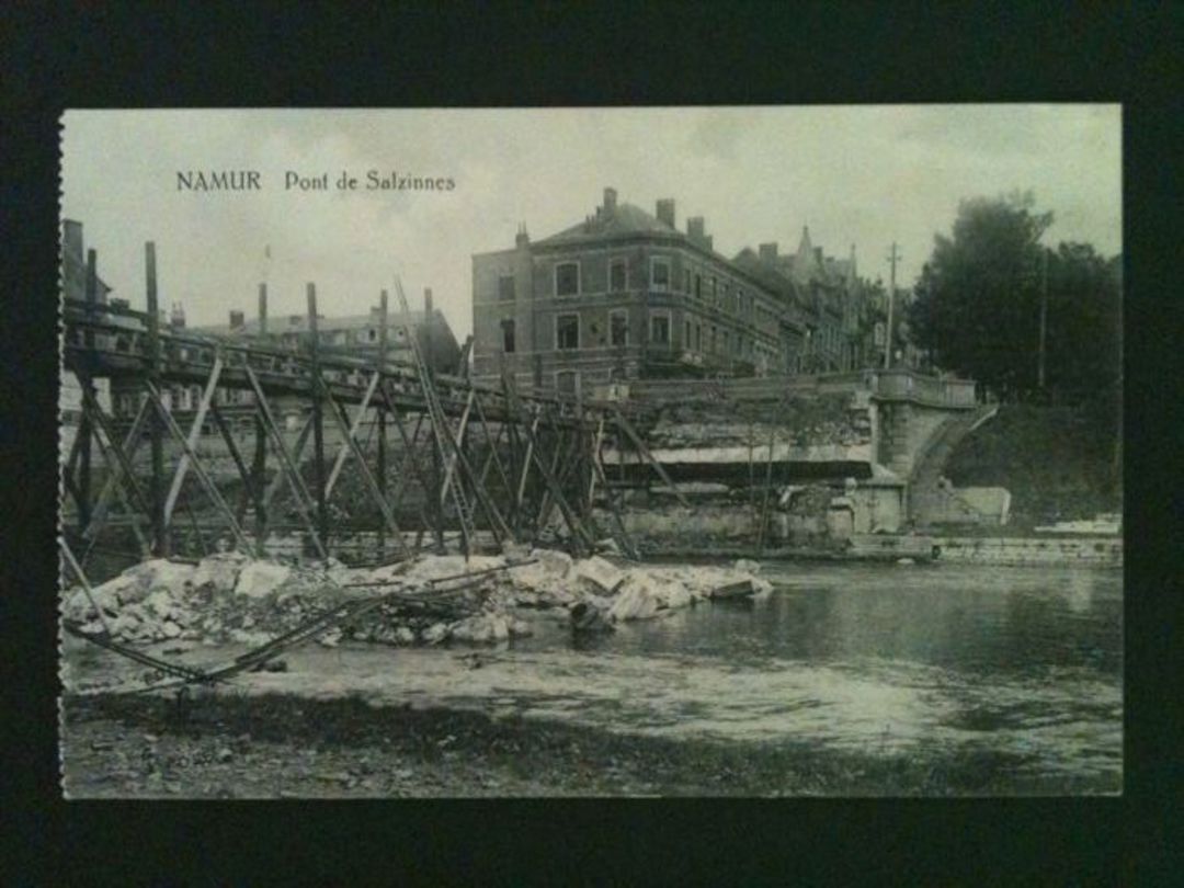 BELGIUM 1914-1918 Postcard of Pont de Salzinnes Namur. - 40018 - Postcard image 0