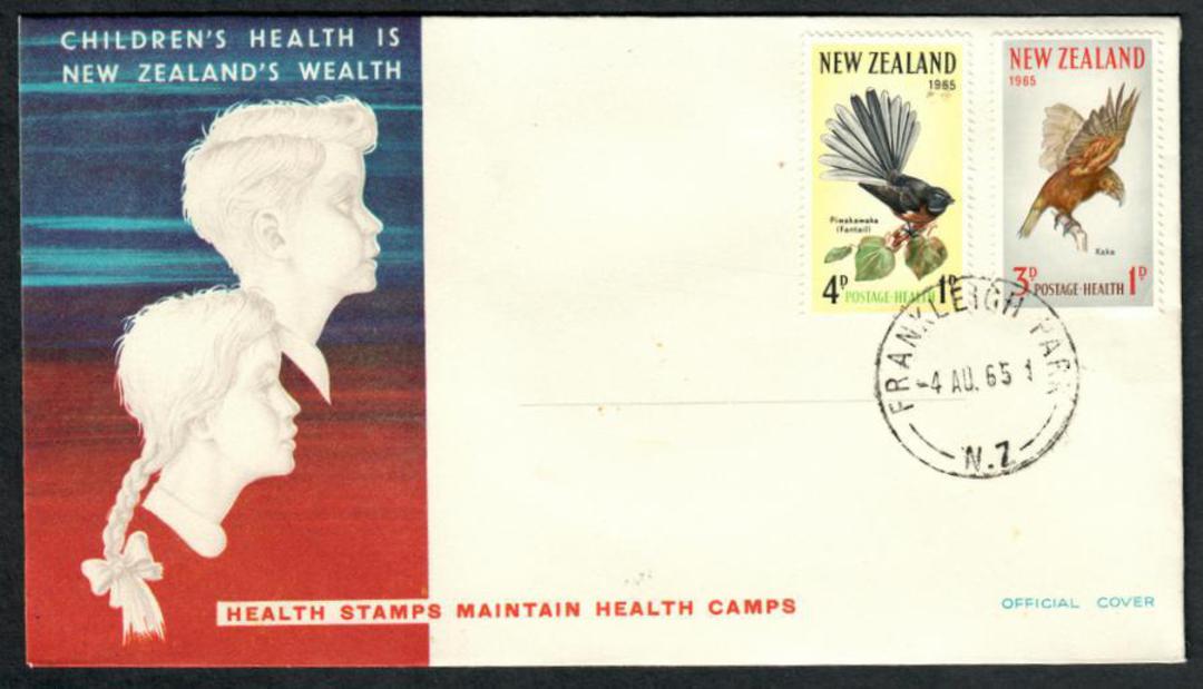 NEW ZEALAND 1965 Christmas on illustrated first day cover. - 35078 - FDC image 0